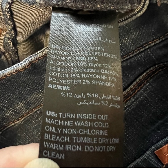 White House Black Market The Slim Ankle Jeans with Rose Gold Stud Trim Detail 00 - Picture 10 of 13